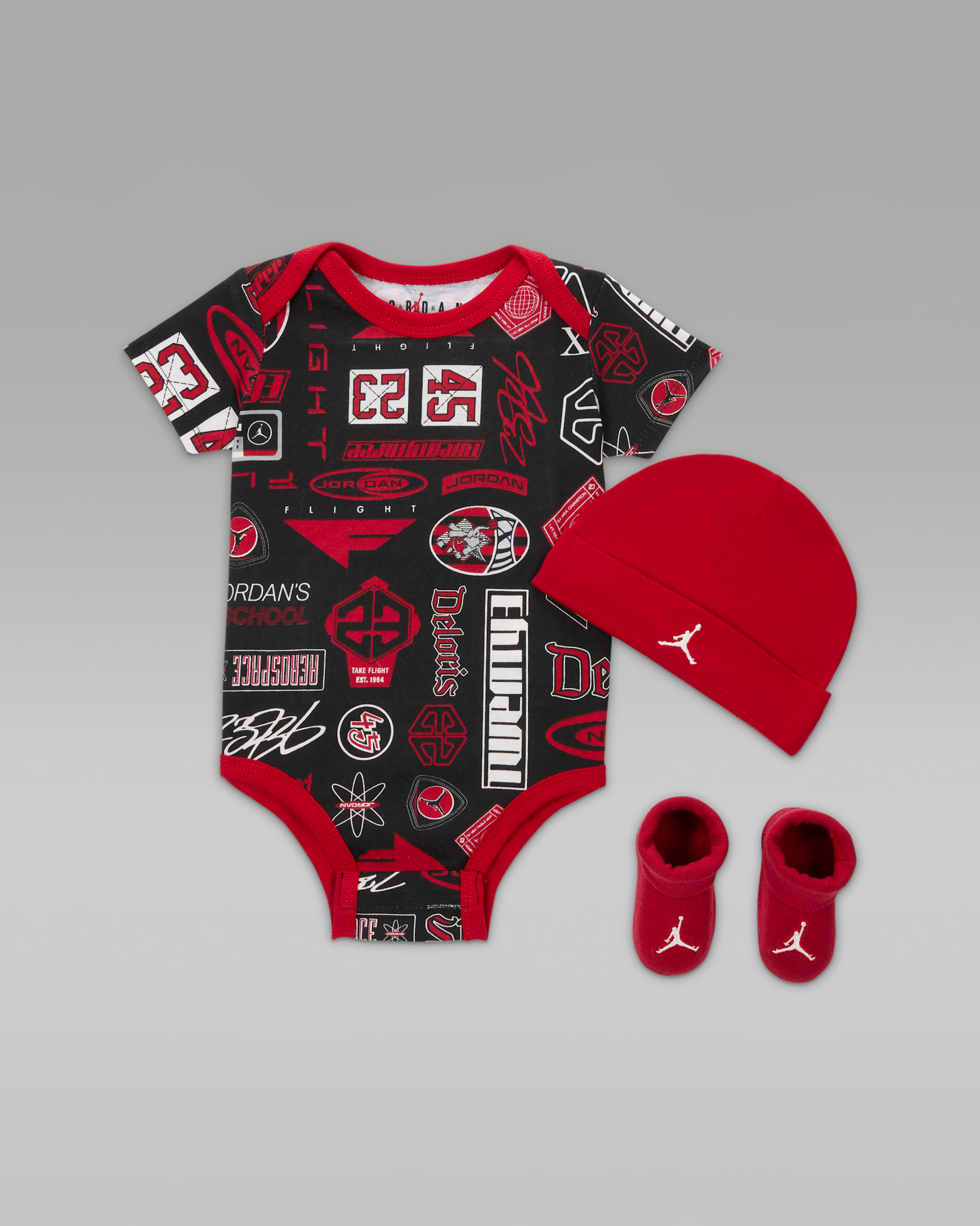 '02年製BABY AIR JORDAN17 オリジナル 9cm 新品未使用 Jordan Essentials Baby Printed 3-Piece Bodysuit Set. Nike JP